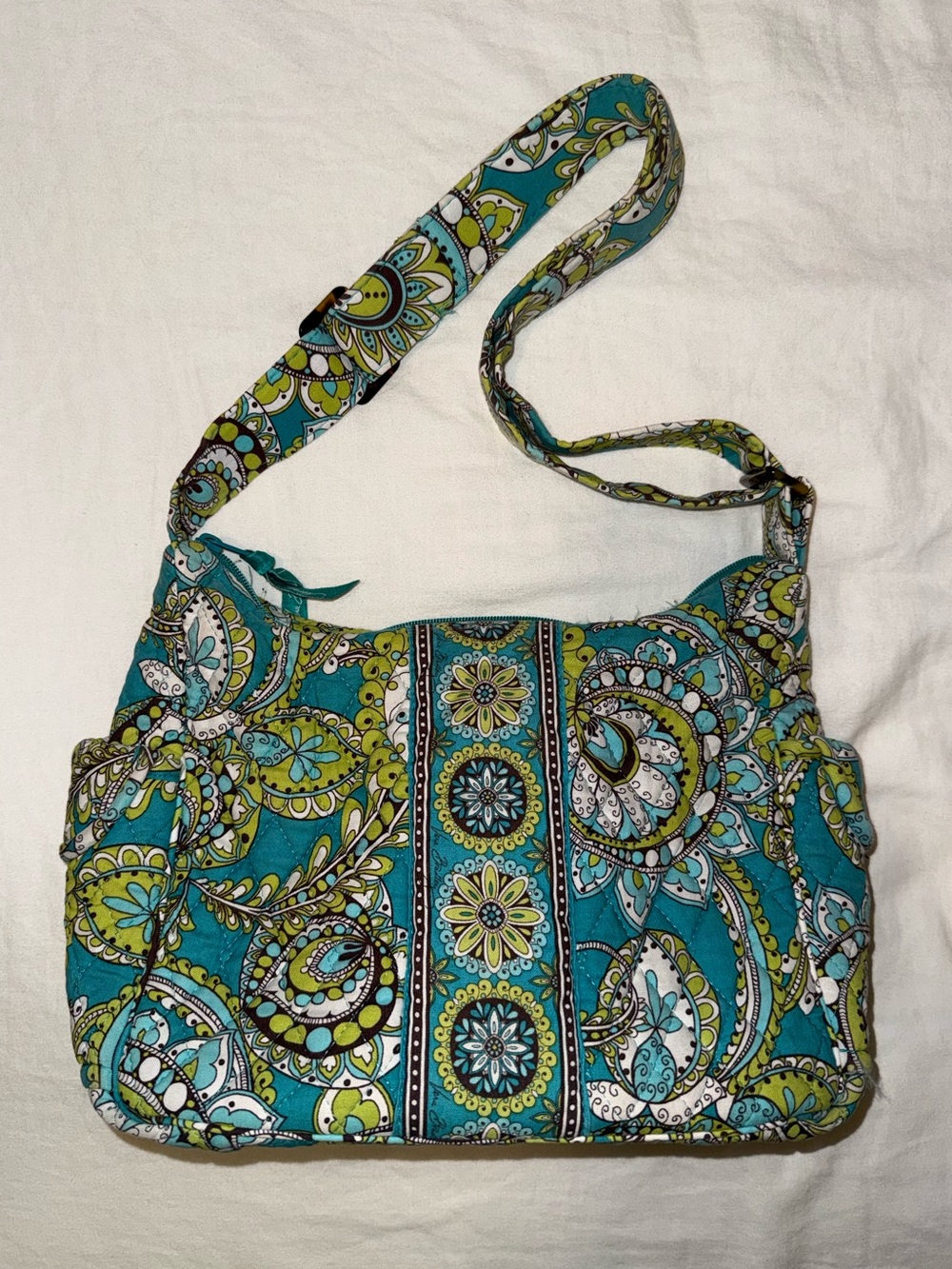 Vera Bradley On-The-Go Crossbody Peacock